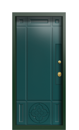 Дверь TermoPlus Del Mare Зелёное Сукно 779