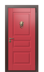 Дверь TermoWood Tobacco Milk 1470 вид снаружи