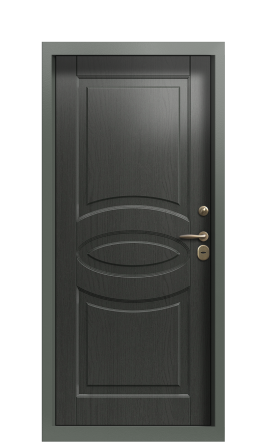 Дверь TermoPlus Ral 7043 Графитовое дерево 883