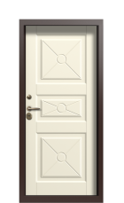 Дверь Termo Tobacco Ral 3031 891 вид внутри