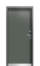 Дверь Termo Ral 6028 Ral 7009 249 вид внутри