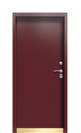 Дверь Termo Ral 3031 Ral 3005 612