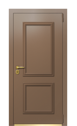 Дверь TermoPlus Ral 8025 Пепельный 401