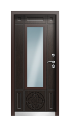 Дверь Termo Tobacco Венге 919 вид внутри