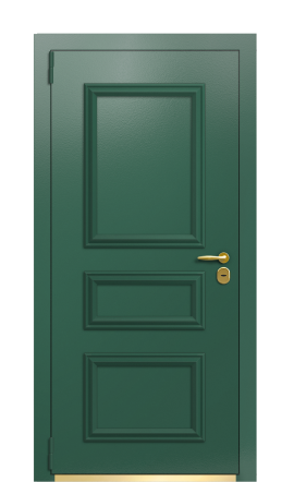 Дверь TermoPlus Ral 6028 Кофейное Дерево 882