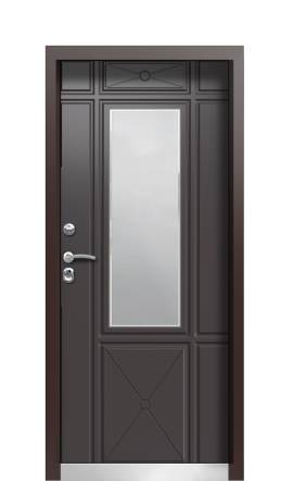 Дверь TermoPlus Tobacco Ral 8019 941