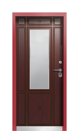 Дверь TermoPlus Ral 3005 Тёмно-красный 946