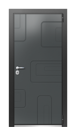 Дверь TermoWood Vesuvio Ral 7043 1000