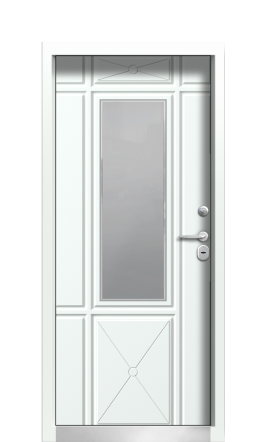 Дверь TermoPlus Ral 9003 Securemme 634