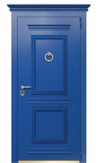 Дверь Termo Ral 5005 Del Mare 372 вид снаружи