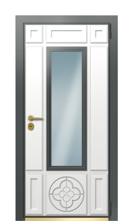 Дверь TermoWood Ral 7043 Милк 171