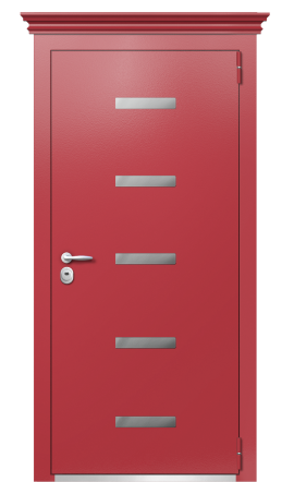 Дверь TermoPlus Ral 3031 Тёмно Синяя 198