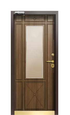 Дверь TermoPlus Ral 8017 Тик 527