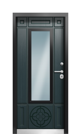 Дверь TermoWood Ral 9005 Securemme 659