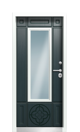 Дверь TermoWood Ral 9005 Securemme 660