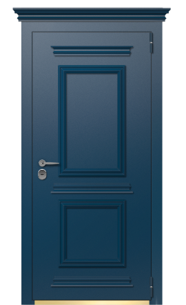 Дверь TermoPlus Del Mare Серо-голубая 951