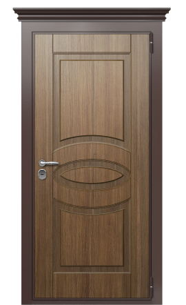 Дверь TermoWood Ral 8017 Тик 566