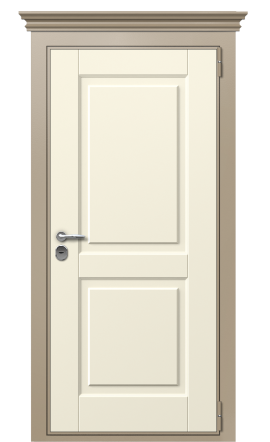 Дверь TermoWood Ral 1019 Слоновая Кость 572