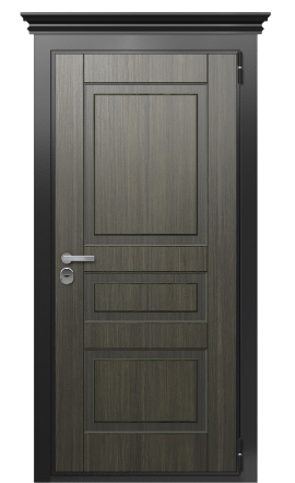 Дверь TermoWood Ral 9005 Венге 559