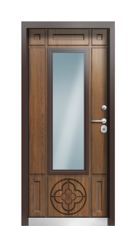 Дверь TermoWood Ral 5005 Ral 9003 140