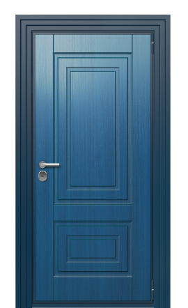 Дверь TermoWood Del Mare Тёмно Синяя 549
