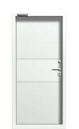 Дверь TermoWood Ral 9005 Securemme 291