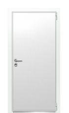 Дверь TermoWood Ral 9003 Ледяной дождь 1073 вид снаружи