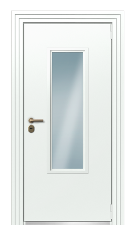 Дверь TermoPlus Ral 9003 Тик 358