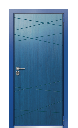 Дверь TermoWood Ral 5005 Тёмно Синяя 21