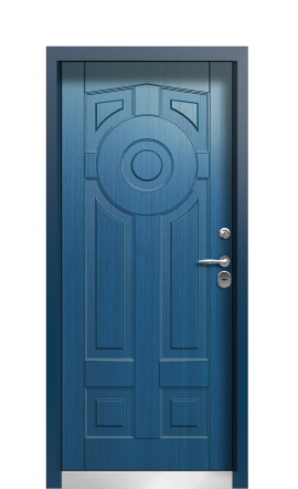 Дверь TermoPlus Ral 5005 Тёмон-синяя 58