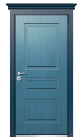 Входная дверь TermoWood Del Mare Сине голубая 137
