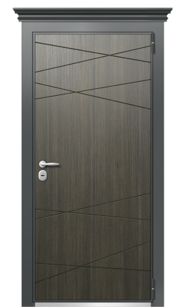 Дверь TermoWood Ral 7043 Венге 647