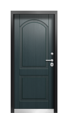 Дверь TermoWood Ral 9005 Серый Антрацит 657