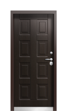 Дверь Termo Ral 6028 Венге Бонобо 640 вид внутри