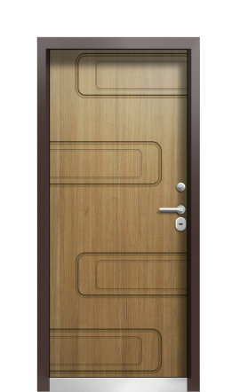 Дверь TermoPlus Ral 3031 Дуб 402
