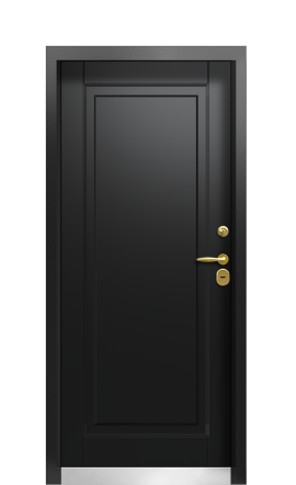 Дверь TermoPlus Ral 9005 Securemme 356