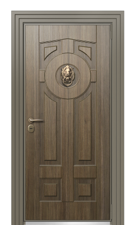 Входная дверь TermoWood Ral 7006 Палисандр 49