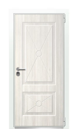 Дверь TermoWood Ral 9003 Белая Эмаль 590