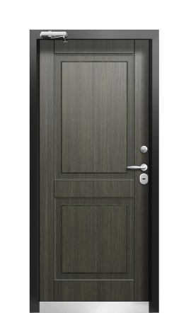 Дверь TermoPlus Ral 9005 Венге 514