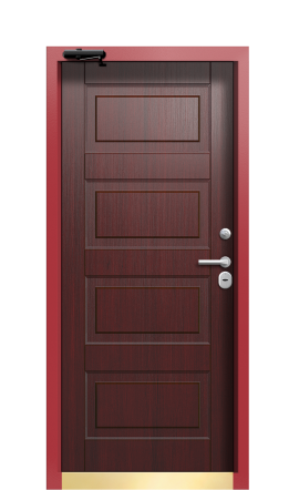 Дверь TermoWood Ral 9003 Милк 428