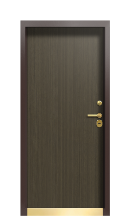 Входная дверь TermoWood Ral 9005 Серый Антрацит 64