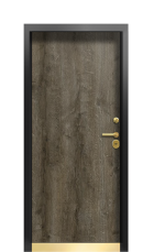 Дверь Termo Ral 3005 Тёмно Красный 65 вид внутри