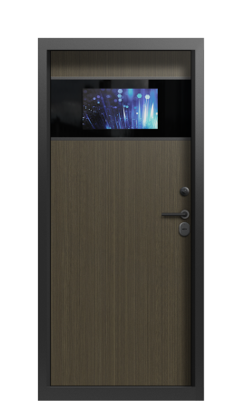 Входная дверь TermoPlus Patina, Terma Орех американский