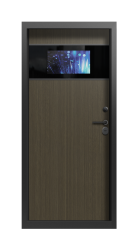 Дверь Termo Patina, Terma Орех американский вид внутри