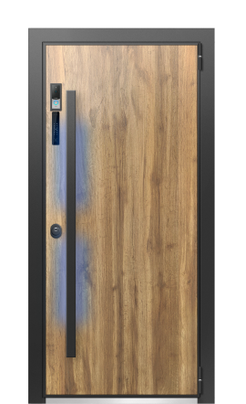 Входная дверь TermoWood, Decoline Греческий платан, Terma Лен сиена