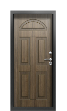 Дверь Termo Woodline палисандр F009 вид внутри