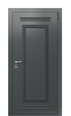 Дверь TermoPlus Ral 7043 RAL 5014 1286 вид снаружи