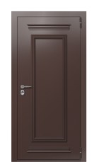 Дверь TermoPlus Ral 8017 Марсианский камень 1397 вид снаружи