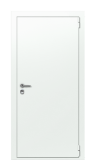 Дверь TermoPlus Ral 9003 Collori Ral 9003 2500 вид снаружи