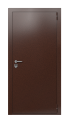 Дверь TermoPlus Bronze Terma Classic Баварское дерево 2589 вид снаружи